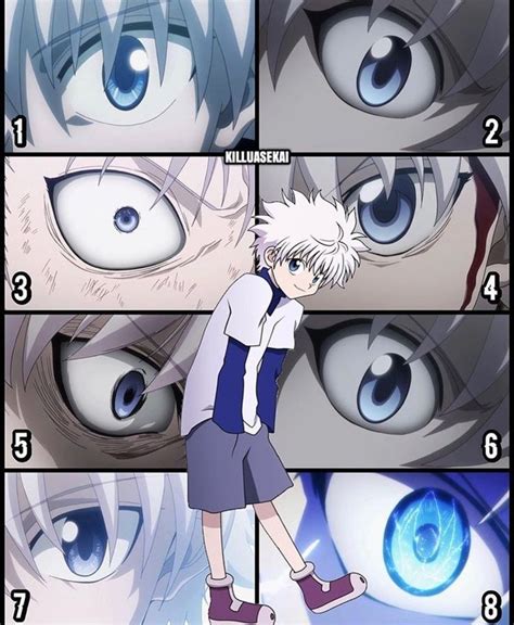 Killua Eyes | Dibujos animados bonitos, Fondo de anime, Dibujos