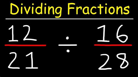 Dividing Fractions - YouTube