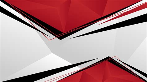 red and black abstract design on white geometric background 4615552 Vector Art at Vecteezy