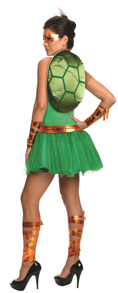 Adult Michelangelo Ninja Turtle Women Costume | $29.99 | The Costume Land