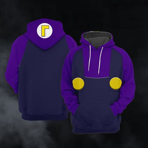 Waluigi Costume Tshirt Hoodie - Lelemoon