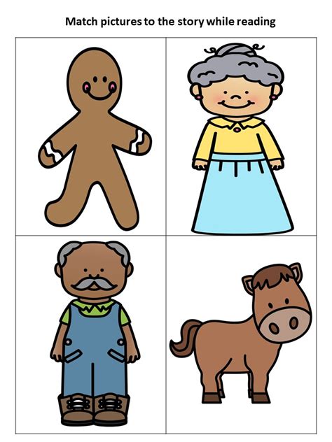 Gingerbread Man Adapted Story & Activities Preschool Special Education ...