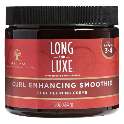 As I Am: Long & Luxe Curl Enhancing Smoothie 16oz | Curl enhancing ...