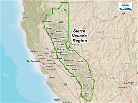 Sierra Madre California Map California Mountain Range Map Detailed ...