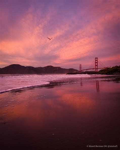 Baker Beach sunset : r/sanfrancisco