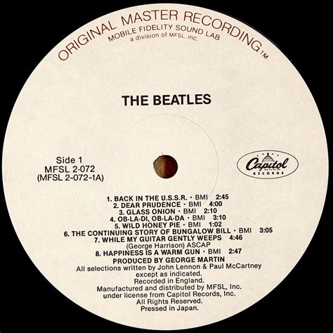 BEATLES - BEATLES (WHITE ALBUM) - (2LP) Vinyl record 12" - 45000 rub