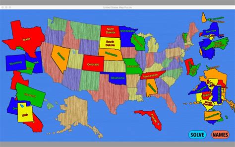 United States Map Puzzle скачать на пк Windows 7/10/11 | PCAppCatalog