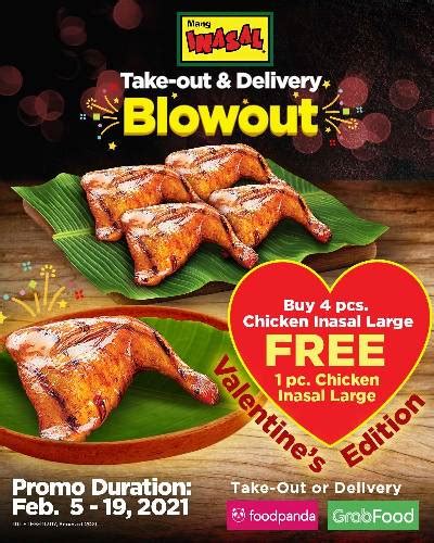 Mang Inasal Take-out & Delivery Blowout Promo | Manila On Sale