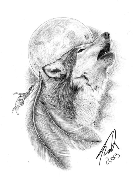 Wolf Tattoo by AMCDesign on DeviantArt