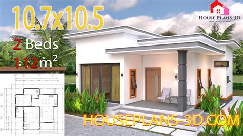 House Design Plans With One Bedroom Flat Roof | ubicaciondepersonas ...