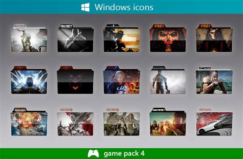 Game Folder Icon Windows 10 #394857 - Free Icons Library