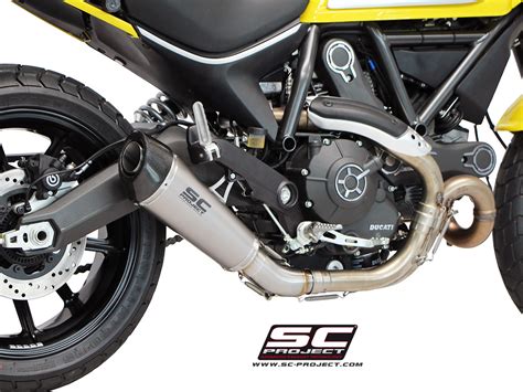 Ducati Scrambler Conic Exhaust by SC-Project