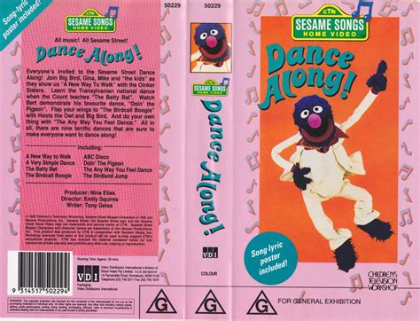 SESAME STREET ~DANCE ALONG~ VIDEO PAL VHS | eBay