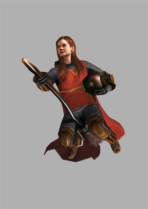 HBP Video Game - Promotional - Ginny Playing Quidditch - Ginevra "Ginny ...