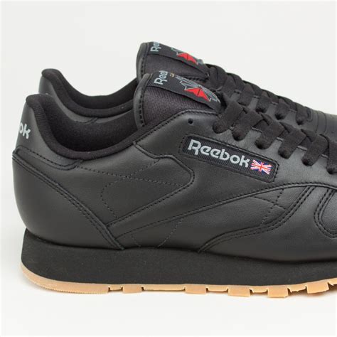 Reebok Classic Leather (Black/Gum) - Consortium.