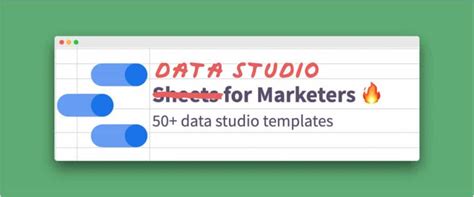 50+ FREE Data Studio Templates (aka Looker Studio Templates)