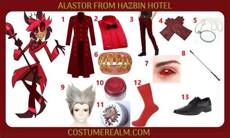 Alastor costume | Cosplay costumes, Fandom fashion, Cosplay outfits