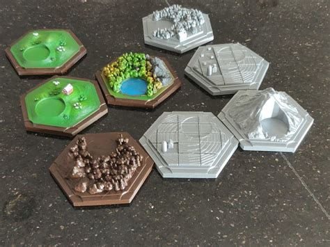 Having Fun Printing Catan 3d Tiles : 3Dprinting