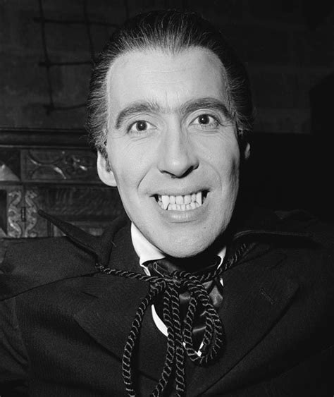 Christopher Lee on the set of Dracula in 1957 | Hammer horror films ...