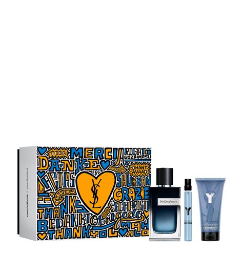 YSL Y Eau De Parfum Trio Gift Set | Harrods AU