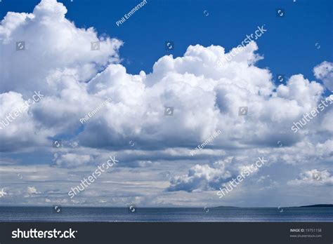 Blue Sky Storm Clouds Background Stock Photo 19751158 - Shutterstock