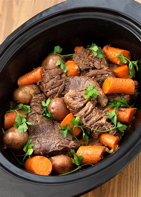 Amazing Slow Cooker Pot Roast - Simply Happy Foodie