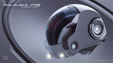 SciFi Helmet Design in Blender - Blender Market