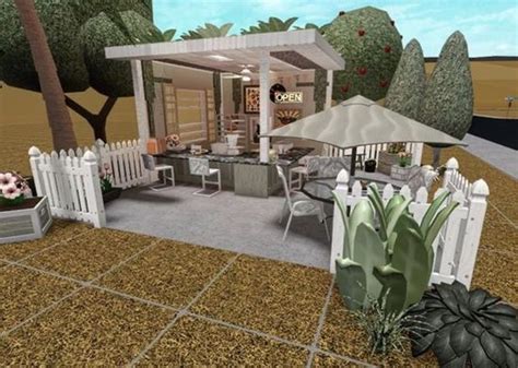 Bloxburg Backyard Ideas Aesthetic