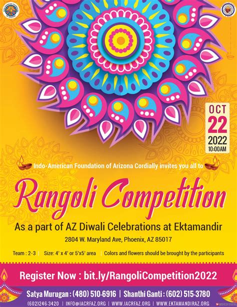 Rangoli Competition | IACRFAZ