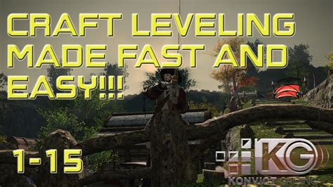 FFXIV Level Crafting Fast and Easy! - YouTube