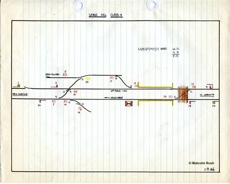 Spink Hill Signal Box Track Diagram | I visited this box on … | Flickr