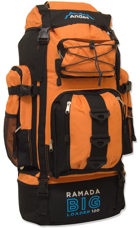 Andes Ramada 120L Extra Large Hiking Camping Backpack/Rucksack Luggage ...