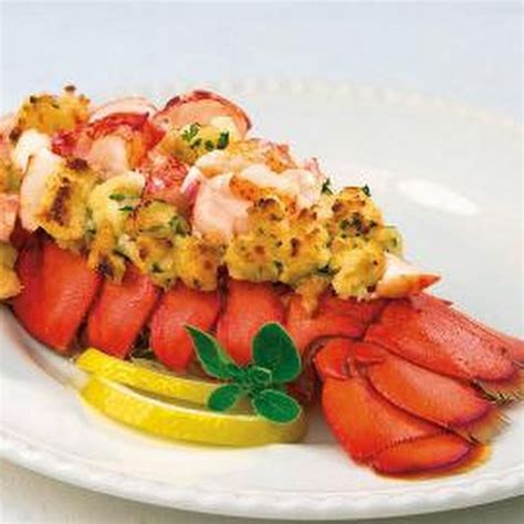 Baked Stuffed Maine Lobster Tails Recipe | Yummly | Recipe | Lobster ...