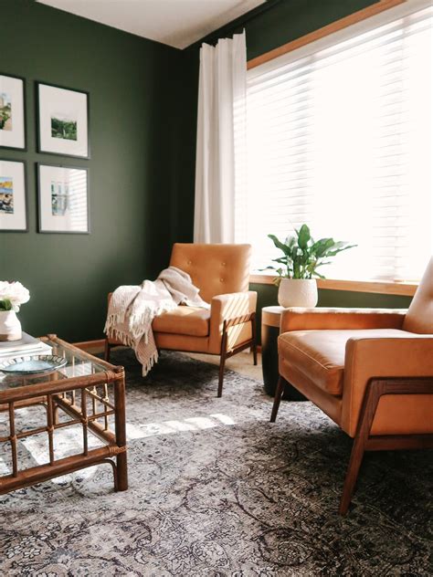 Dark Green And Brown Living Room Ideas | Baci Living Room