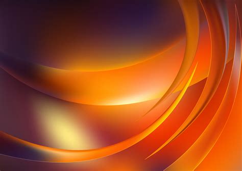 Free Shiny Abstract Dark Orange Background Vector Image