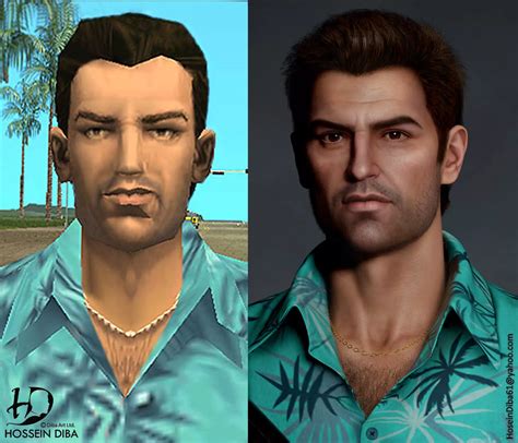 Artist turns old GTA characters into lifelike 3D models | TechSpot