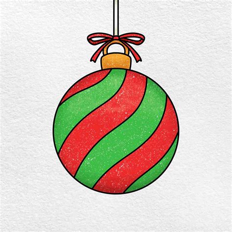 Easy Ornament Drawing - HelloArtsy