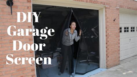 Garage Door Screen Diy - Lifestyle Garage Screen Door in Dayton (With ...