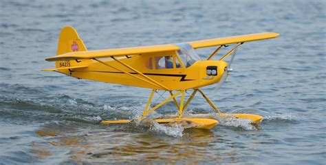 An R/C 1:4 Scale Piper J-3 Cub With A 7.5 Foot Wingspan