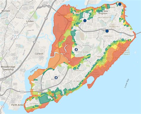 Flood Map Staten Island - Caribbean Map