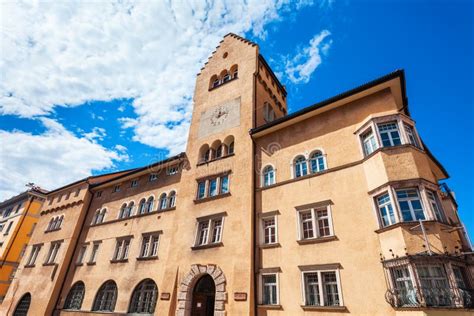 Museo Civico Bolzano City Museum Stock Photo - Image of landmark ...