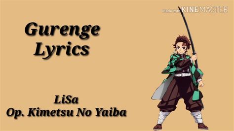 More Picture Of Kimetsu No Yaiba Op Full Gurenge Lisa Chord HD Image Size