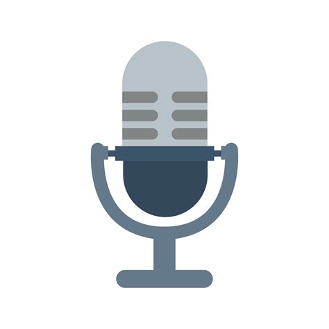 Microphone Icon Vector Illustration 420616 Vector Art at Vecteezy