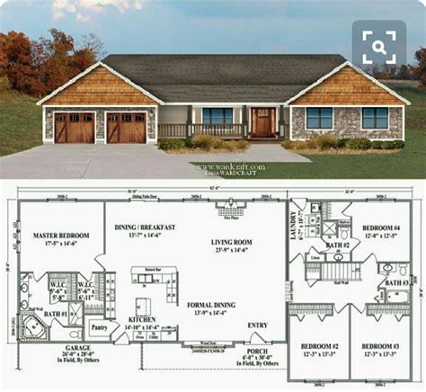 Pin by Annette Seitz on Keepers | New house plans, Floor plans ranch ...