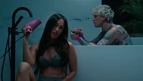 See Megan Fox’s best Machine Gun Kelly impression in “Bloody Valentine”