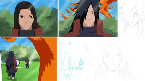 Madara Vs 1st Hokage by m8jin12 on DeviantArt