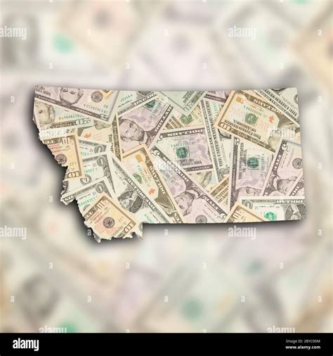 Lincoln montana map hi-res stock photography and images - Alamy