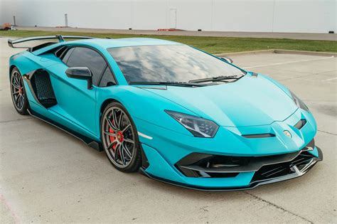 Bright Blue Lamborghini Aventador SVJ Is Just About Perfect | Carscoops