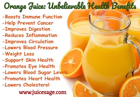 How Does Orange Juice Benefit You - health benefits