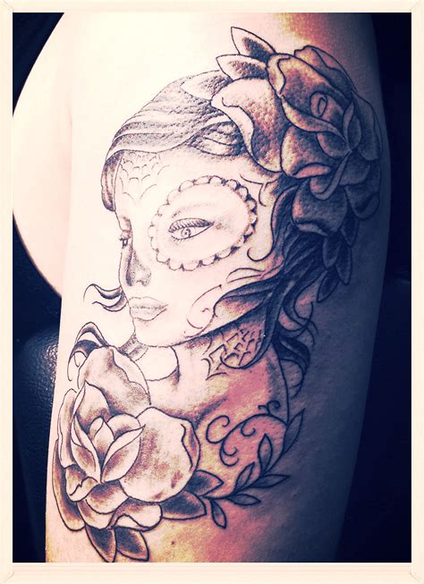 Dia de Los muertos | Portrait tattoo, Tattoos, Tattoos and piercings